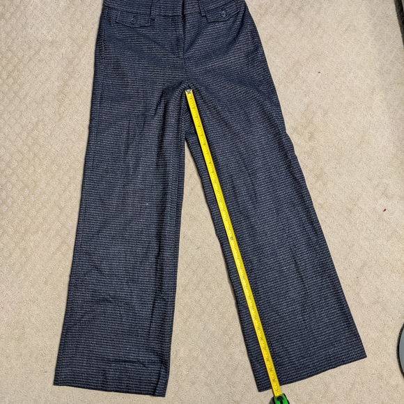 Loft Wide Leg Patterned Trousers - Picture 3 of 8